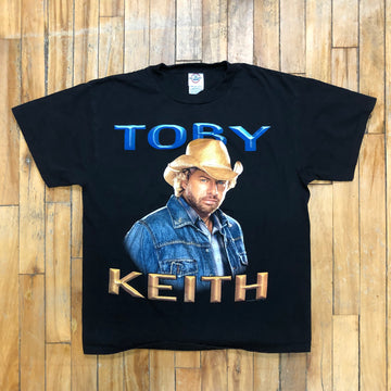 Y2K Toby Keith I'm As Good Once As I Ever Was T-Shirt Size Medium T-Shirts Black Market Toronto 