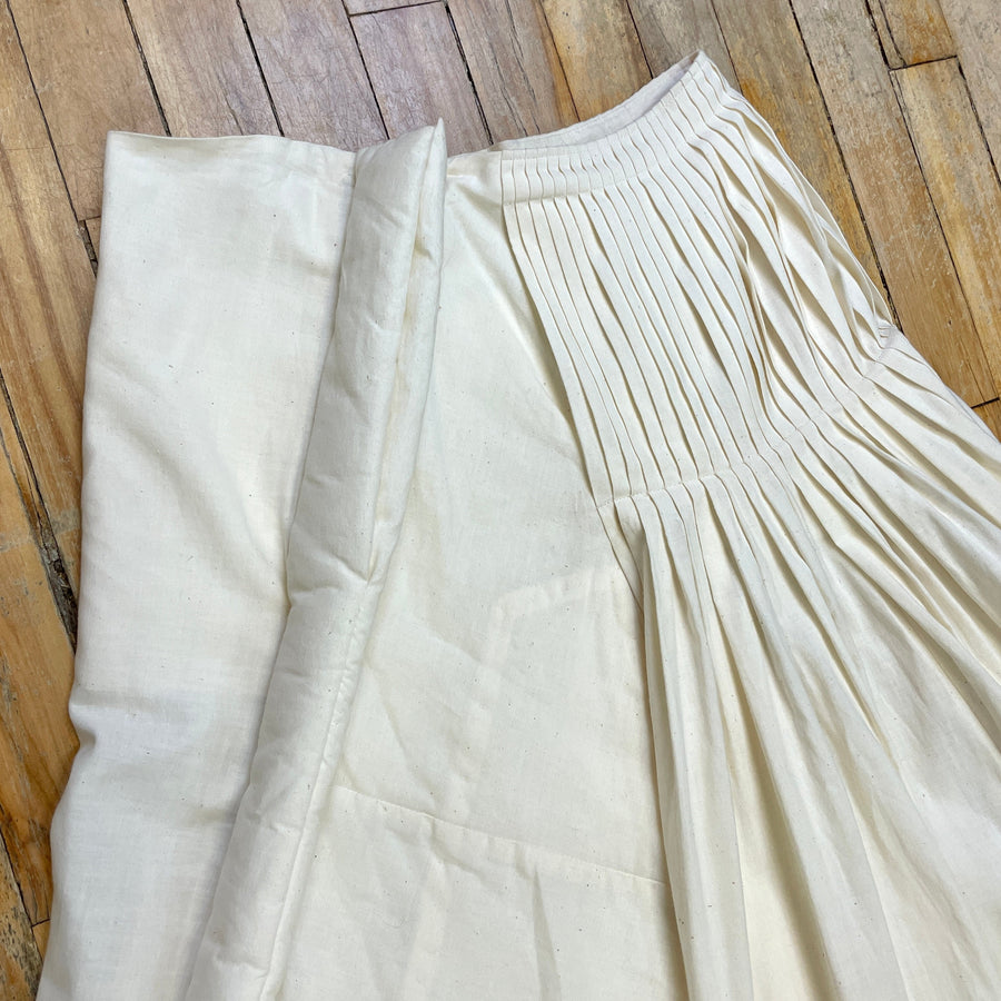 @ Yohji Yamamoto Vintage Designer Muslin Skirt Size 31